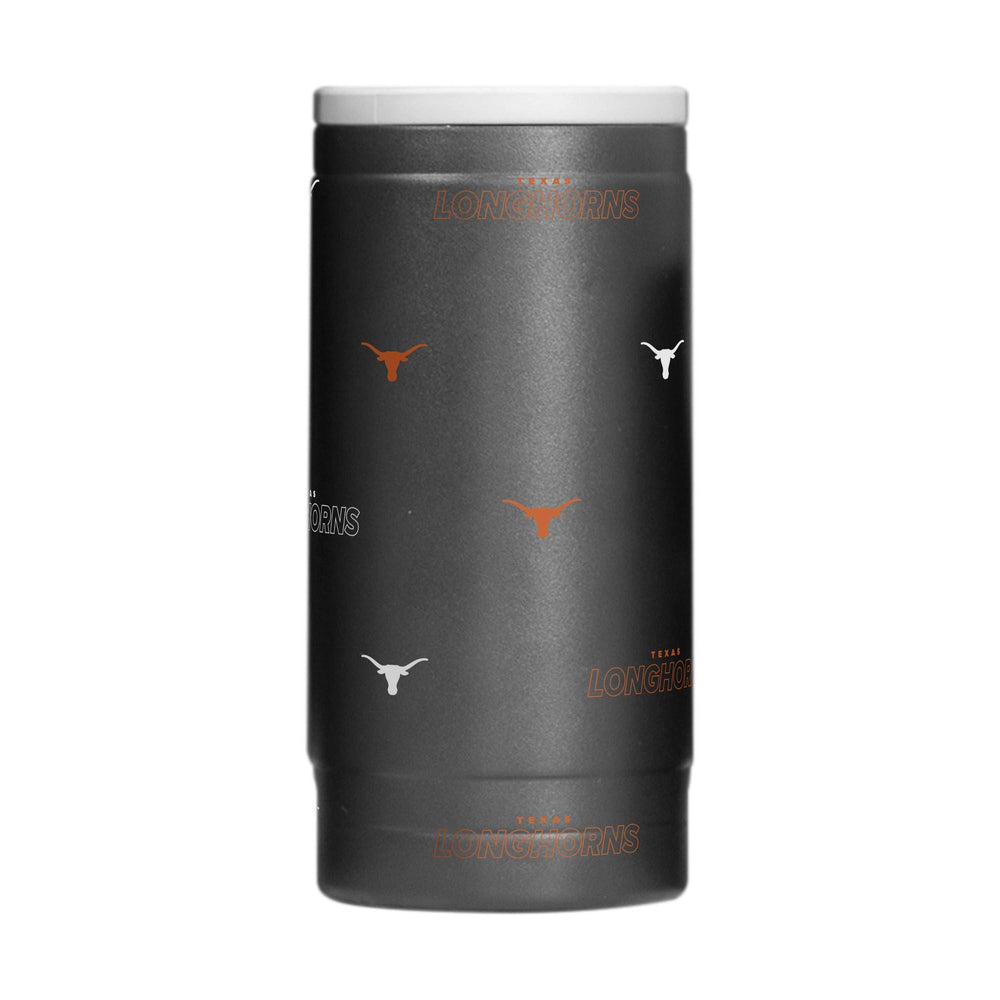 Texas 12oz Step And Repeat Powdercoat SlimCan Coolie - Logo Brands - Flyclothing LLC