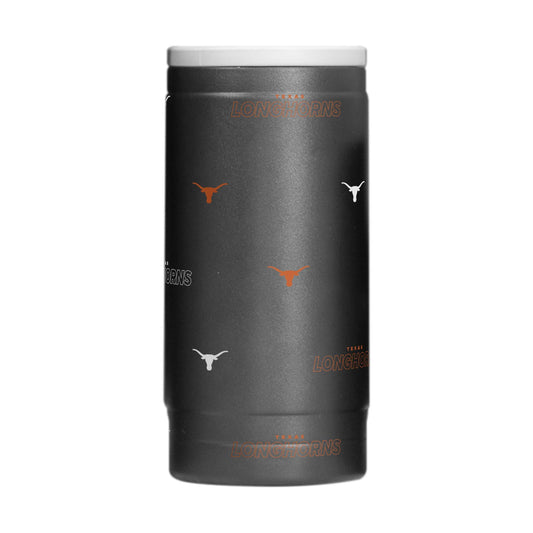 Texas 12oz Step And Repeat Powdercoat SlimCan Coolie - Logo Brands - Flyclothing LLC