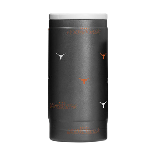 Texas 12oz Step And Repeat Powdercoat SlimCan Coolie - Logo Brands - Flyclothing LLC