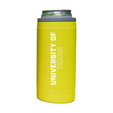 Texas 12oz Cru Stacked Soft Touch Slim Coolie - Logo Brands - Flyclothing LLC