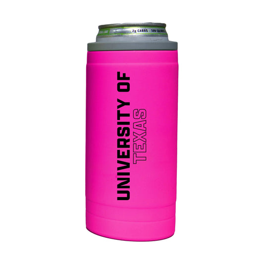 Texas 12oz Electric Stacked Soft Touch Slim Coolie - Logo Brands - Flyclothing LLC