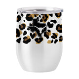 Texas 16oz Neutral Leopard Stainless Curved Beverage