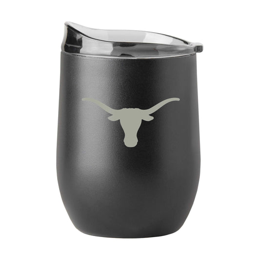 Texas GunMetal 16oz Black Powder Curved Beverage - Logo Brands - Flyclothing LLC