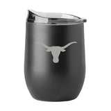 Texas GunMetal 16oz Black Powder Curved Beverage