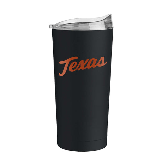 Texas Black 20oz Flipside Powder Coat Tumbler - Logo Brands - Flyclothing LLC
