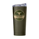 Texas 20oz Badge Powder Coat Tumbler