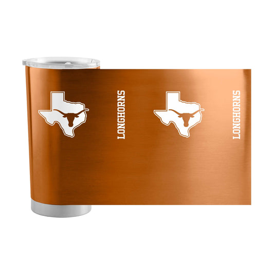 Texas 1 Color 20oz Gameday Stainless Tumbler - Logo Brands - Flyclothing LLC