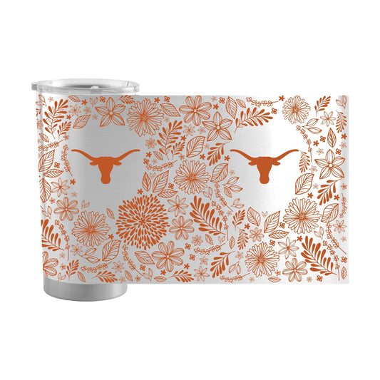 Texas 20oz Botanical Stainless Steel Tumbler - Logo Brands - Flyclothing LLC