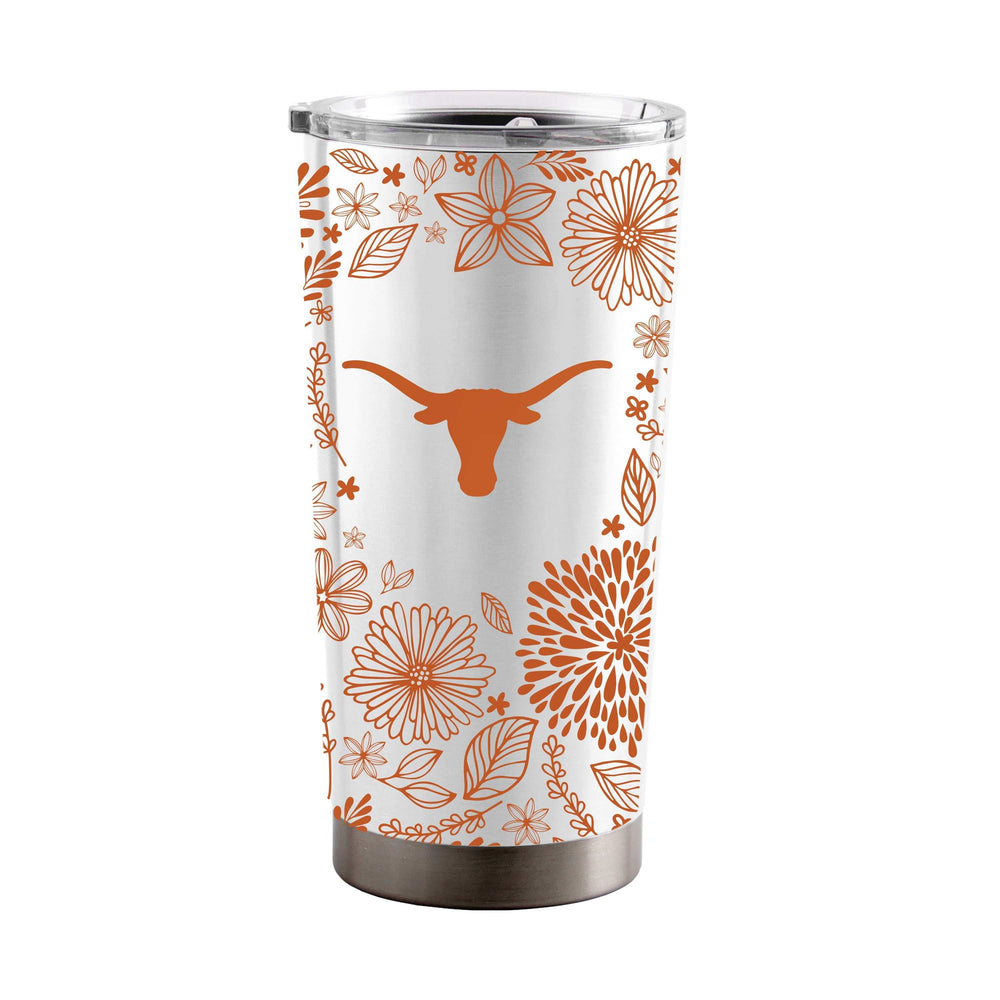 Texas 20oz Botanical Stainless Steel Tumbler - Logo Brands - Flyclothing LLC
