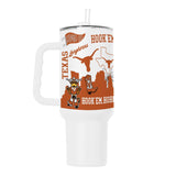 Texas 40oz Native Powder Coat Tumbler - Logo Brands - Flyclothing LLC