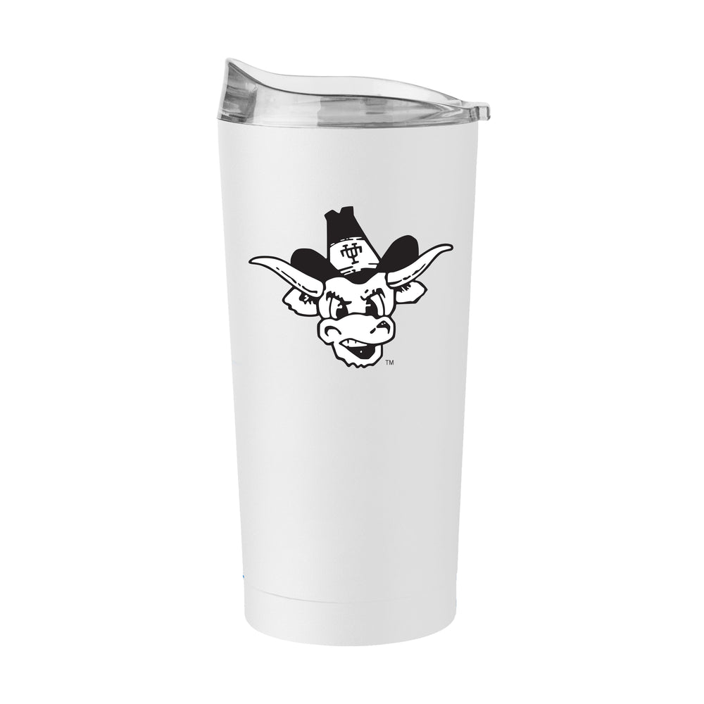 Texas Vault White 20oz Powder Coat Tumbler
