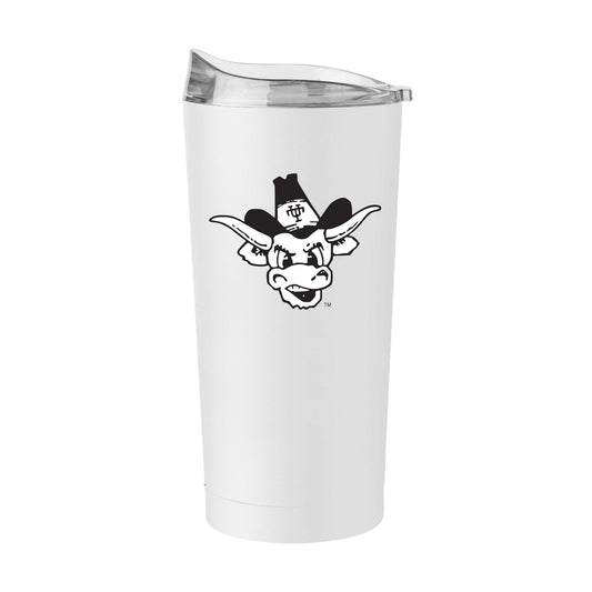 Texas Vault White 20oz Powder Coat Tumbler - Logo Brands - Flyclothing LLC