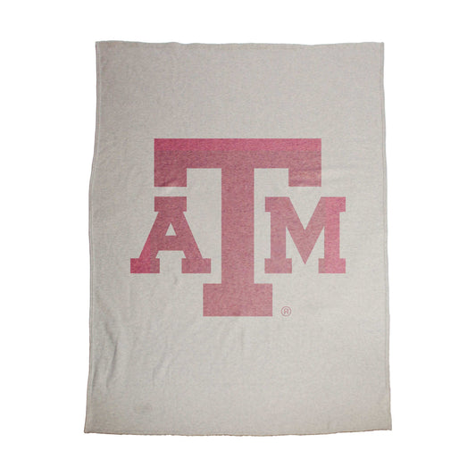Texas A&M Oversized Logo Sublimated Sweatshirt Blanket - Logo Brands - Flyclothing LLC