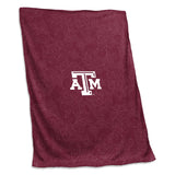 TX A&M Maroon Paisley Sweatshirt Blanket (Screened) - Logo Brands - Flyclothing LLC