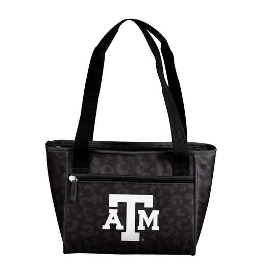 Texas A&M Leopard Print 16 Can Cooler Tote - Logo Brands - Flyclothing LLC