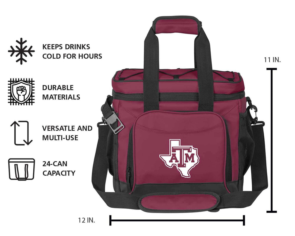 Texas A&M 24 Flex Can Cooler - Logo Brands - Flyclothing LLC
