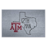Texas A&M University Starter Mat - Southern Style - Logo Brands - Flyclothing LLC