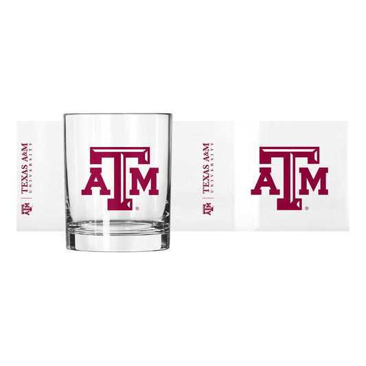 Texas A&M 14oz Gameday Rocks Glass - Logo Brands - Flyclothing LLC