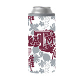 Texas A&M 12oz Floral Slim Can Coolie