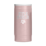 Texas A&M  Stencil Powder Coat Slim Can Coolie