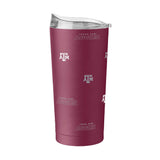 Texas A&M 20oz Step And Repeat Powder Coat Tumbler - Logo Brands - Flyclothing LLC