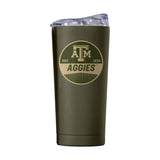 Texas A&M 20oz Badge Powder Coat Tumbler