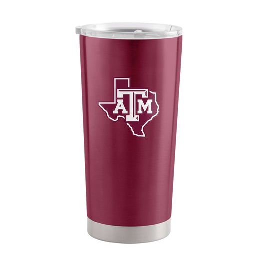 Texas A&M 20oz State Logo Gameday Stainless Steel Tumbler - Logo Brands - Flyclothing LLC