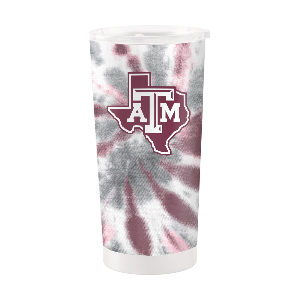 Texas A&M 20oz Tie Dye Stainless Steel Tumbler
