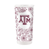 Texas A&M 20oz Botanical Stainless Steel Tumbler