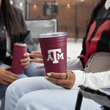 Texas A&M 22oz Flipside Stainless Cup - Logo Brands - Flyclothing LLC