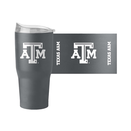 Texas A&M Charcoal 30oz Gameday Powder Coat Tumbler - Logo Brands - Flyclothing LLC