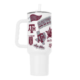 Texas A&M 40oz Native Powder Coat Tumbler - Logo Brands - Flyclothing LLC