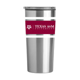 TX A&M Stripe 20 oz Fusion Tumbler