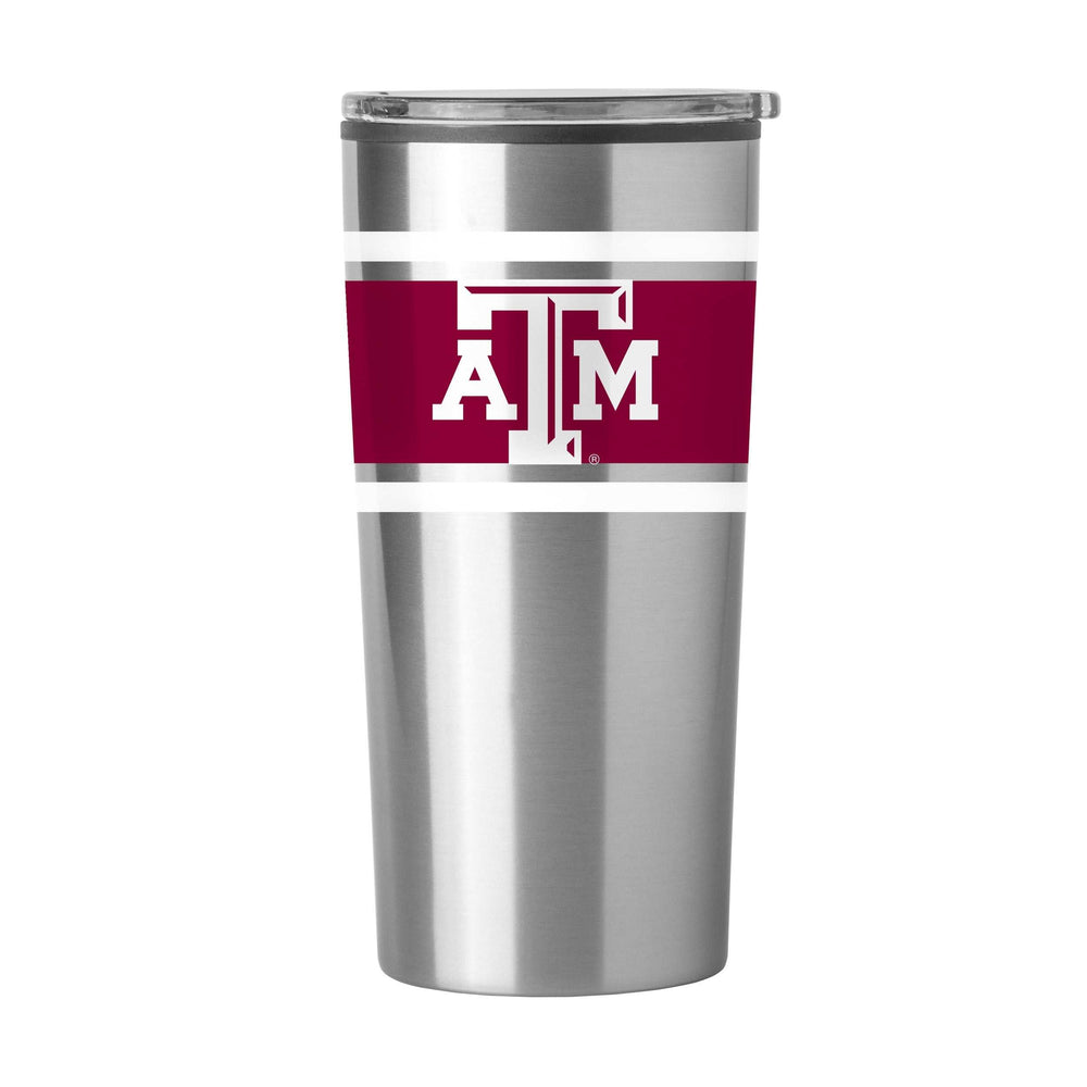 TX A&M Stripe 20 oz Fusion Tumbler - Logo Brands - Flyclothing LLC