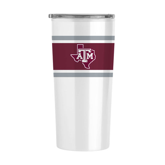 Texas A&M 20oz Stripe Fusion Tumbler - Logo Brands - Flyclothing LLC