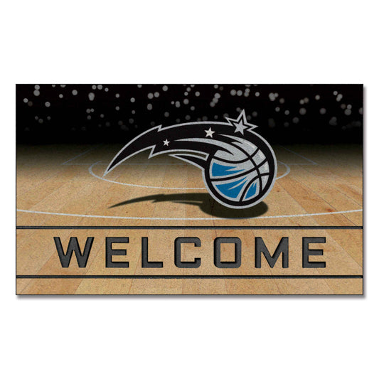 Orlando Magic Rubber Door Mat - 18in. x 30in. - Orlando Magic