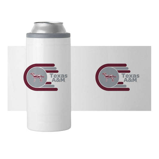 Texas A&M 12oz Whirl Slim Can Coolie - Logo Brands - Flyclothing LLC