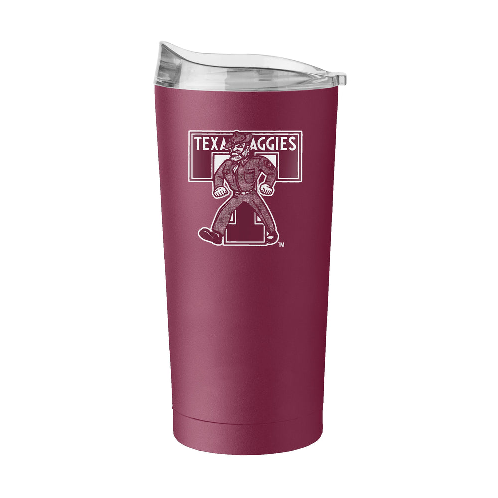 Texas A&M Vault 20oz Logo Powder Coat Tumbler