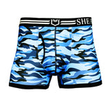 SHEATH 2.1 Polyester Camo Men's Pouch Trunk 3"