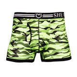 SHEATH 2.1 Polyester Camo Men's Pouch Trunk 3"