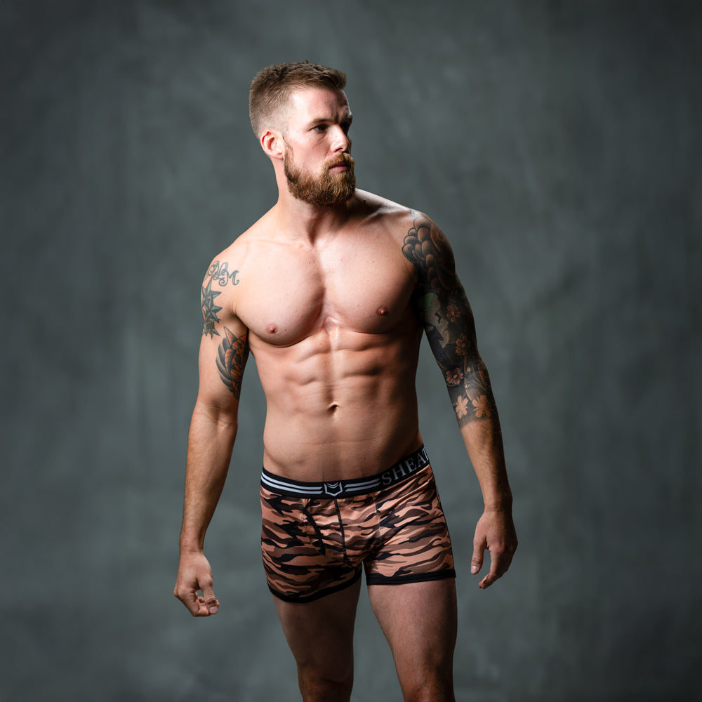 2.1 Polyester 3" Trunk - Zen Pouch™ Duo - SHEATH UNDERWEAR - Flyclothing LLC