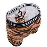 SHEATH 2.1 Polyester Camo Men's Pouch Trunk 3"