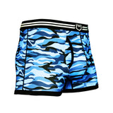 SHEATH 2.1 Polyester Camo Men's Pouch Trunk 3" (4 Pack)