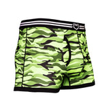 SHEATH 2.1 Polyester Camo Men's Pouch Trunk 3" (4 Pack)