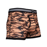 SHEATH 2.1 Polyester Camo Men's Pouch Trunk 3"