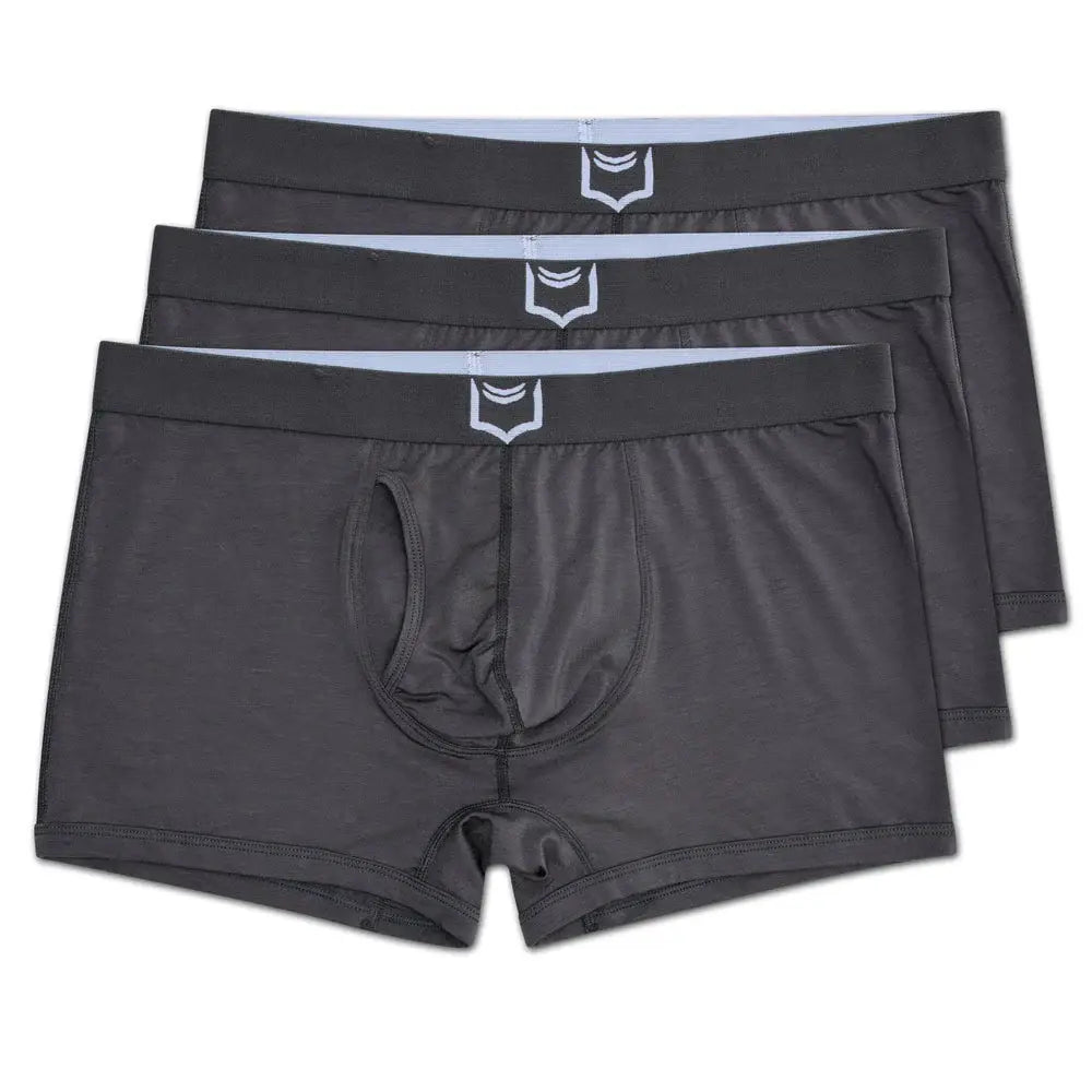 SHEATH 2.1 Modal Men's Pouch Trunk 3" (3 Pack) - SHEATH UNDERWEAR - Flyclothing LLC
