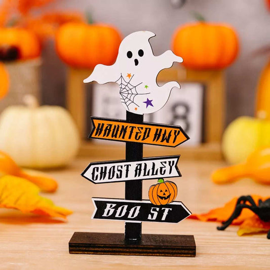 Halloween Wooden Signpost Ornaments - Trendsi - Flyclothing LLC
