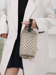 4- Piece Heart Polyester Storage Bag - Trendsi