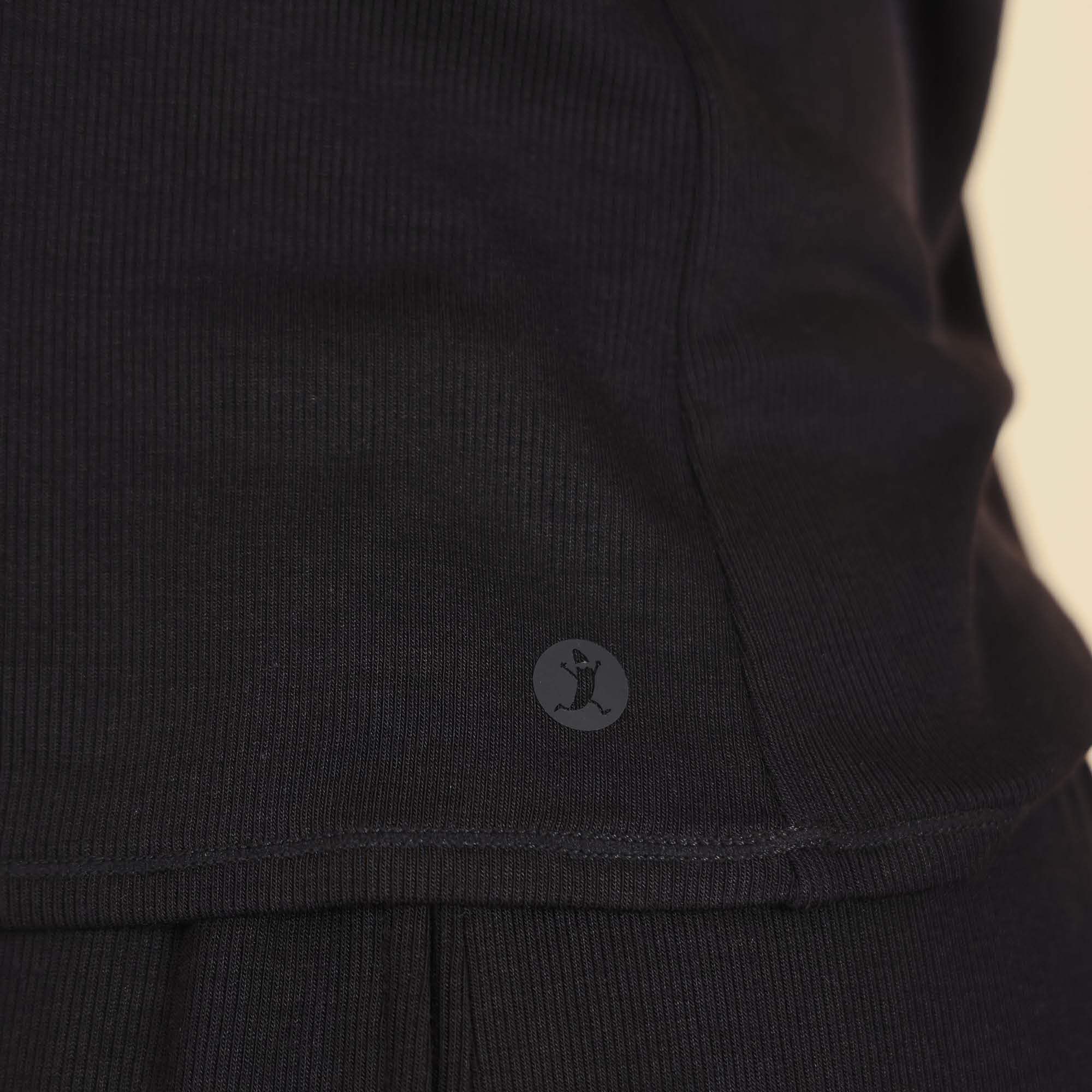 The Threat Level Midnight | Black Ribbed Pajama Short Set - Shinesty - Flyclothing LLC