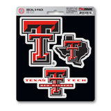 Texas Tech University Decal 3-pk - Logo Brands - Flyclothing LLC